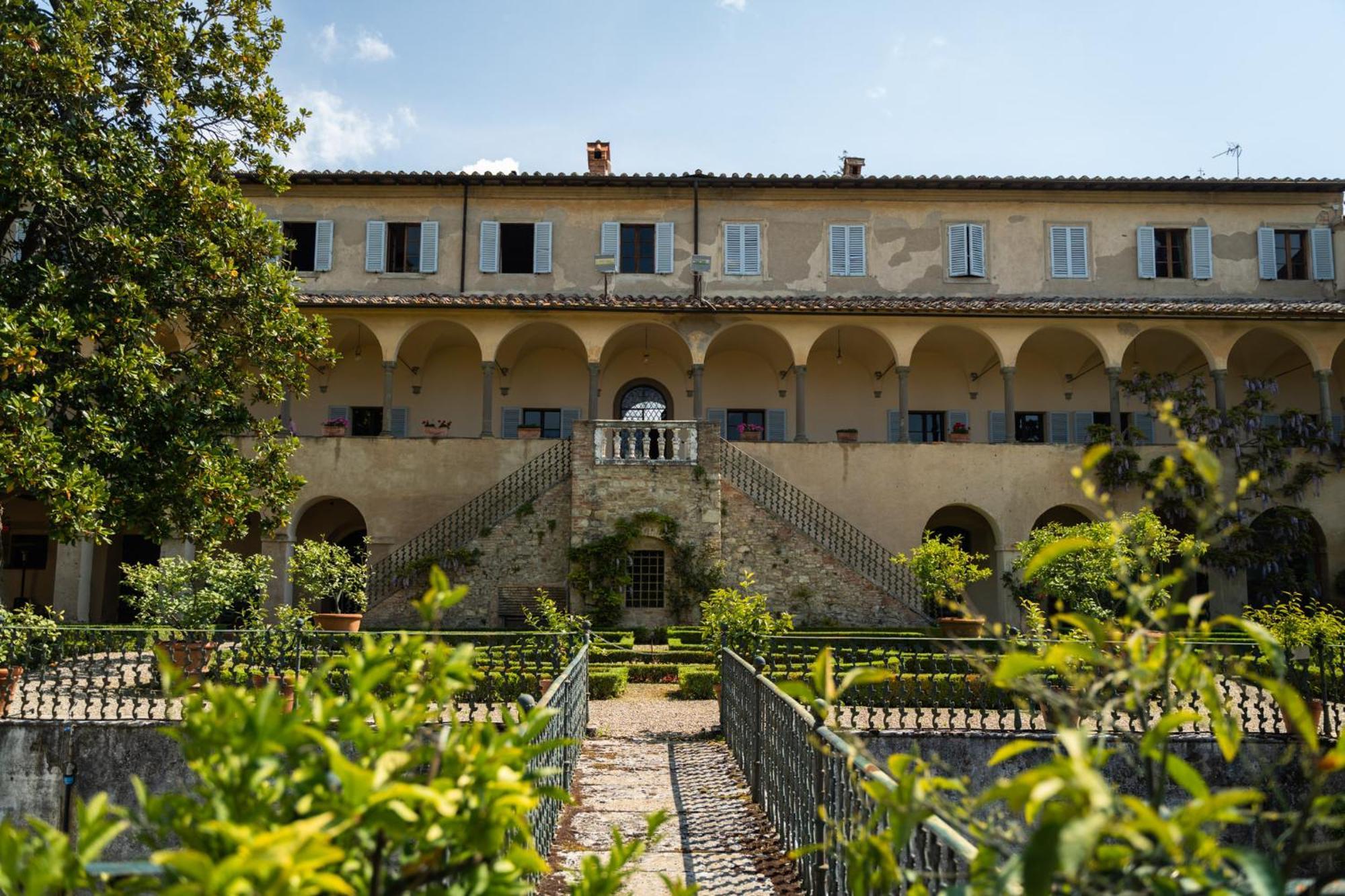 Отель Certosa Di Pontignano Residenza D'Epoca Ponte A Bozzone Экстерьер фото